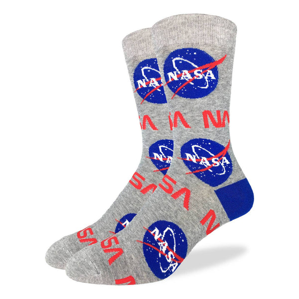 Men's Nasa Socks: Shoe Size 7-12