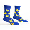 Men's Crew Sock: Rubber Duckie