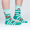 Women's My Otter Foot Crew Sock