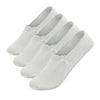 No Show Non Slip Premium Socks -Gray -Large