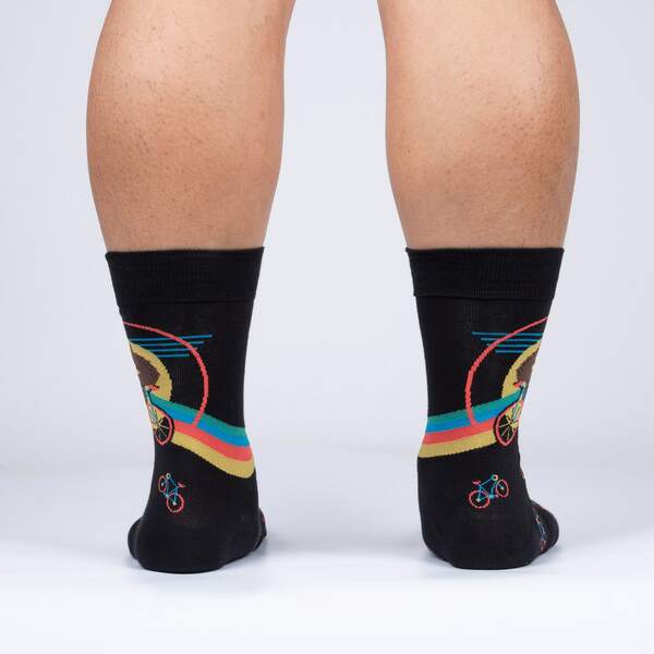 Men's Bike-Squatch Crew Sock