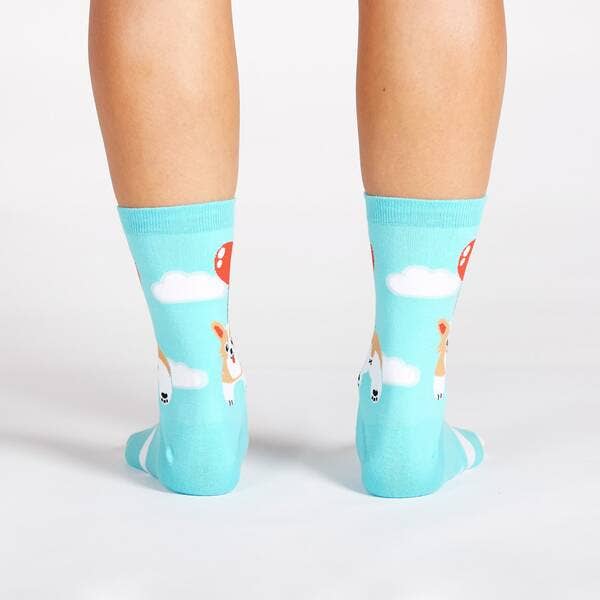 Women's Pup, Pup and Away Crew Sock
