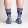 Women's A Purr-fect Day Crew Sock