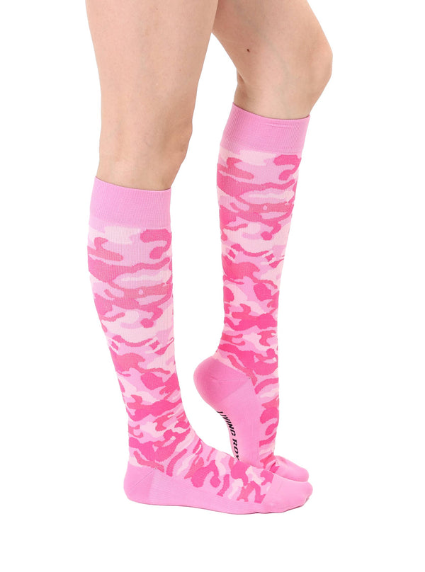Compression Sock -Camouflage - Pink