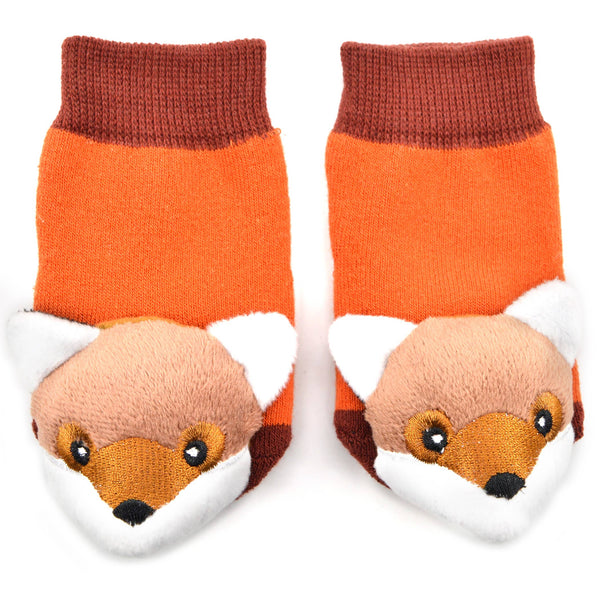Fox Boogie Toes Rattle Socks: 1 - 2 Y