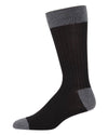 Men's Cashmere Blend Rib Knit Socks -Black*