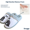 Snuggs Black & White Cat Slipper - Comfy - Pet lovers: Large