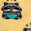 Women's I Just Love Raccoons and Ramen, OK? Crew Sock