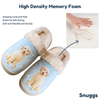 Snuggs Golden Doodle Slipper - Comfy - Pet lovers: Large