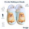 Snuggs Pomeranian Snuggs Slipper - Comfy - Pet lovers: Small
