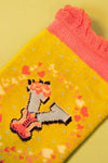A-Z Alphabet Monogram Letter Ankle Socks: Y