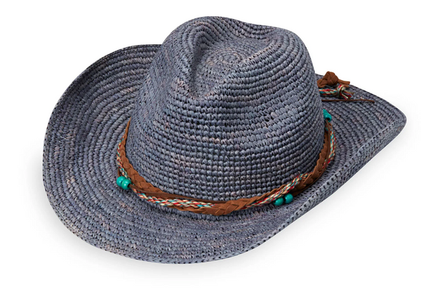 Wallaroo Catalina Cowboy Hat -Dusty Blue