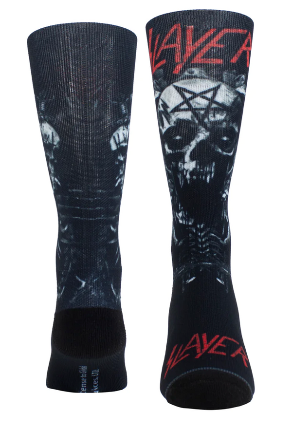 Slayer - Thrash Skull - Crew Socks