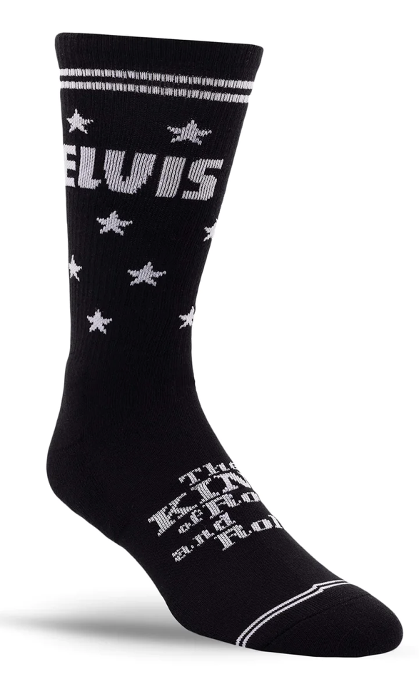 Elvis - King of Rock and Roll - Crew Socks