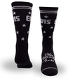 Elvis - King of Rock and Roll - Crew Socks