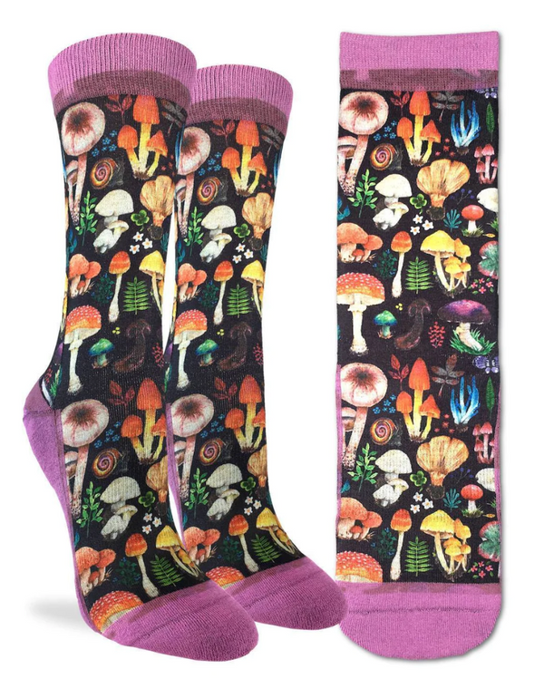 Women's Mushrooms Crew Sock