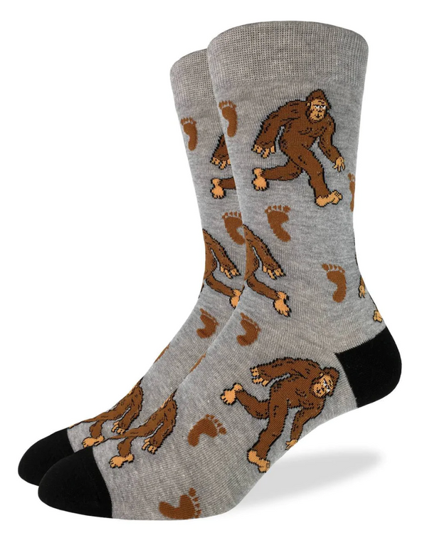 Men's King Sized Bigfoot Crew Sock