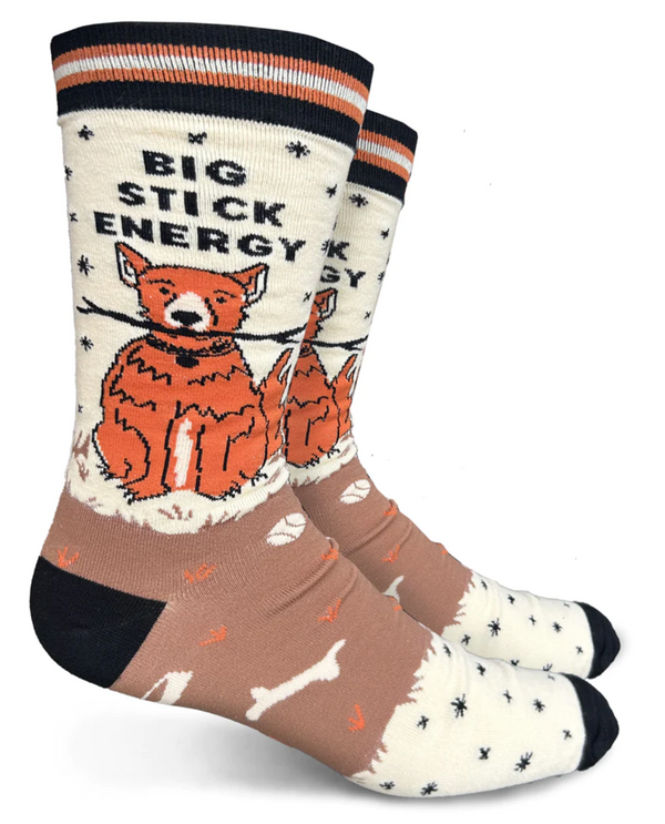 Men's Big Stick Energy Crew Sock