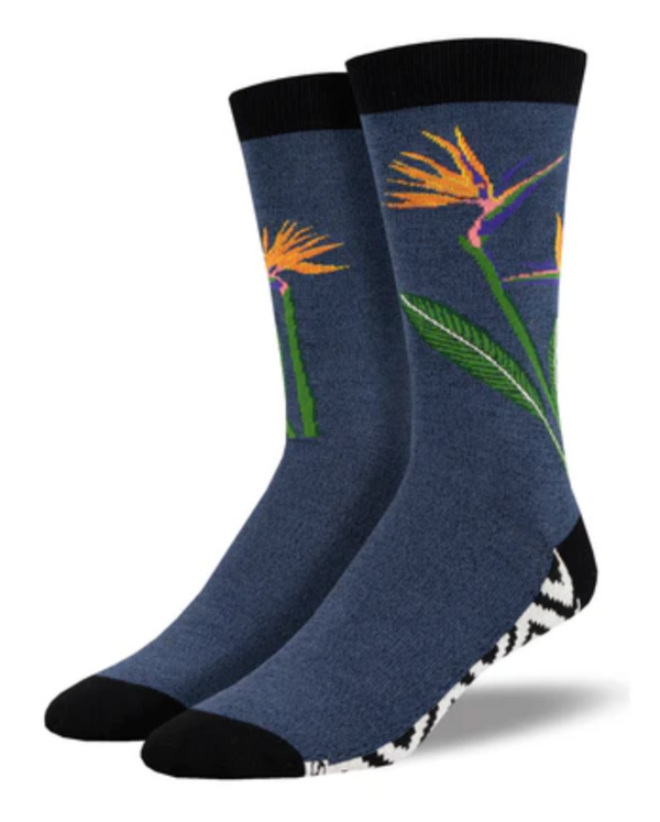 Women's Birds of Paradise Crew Sock