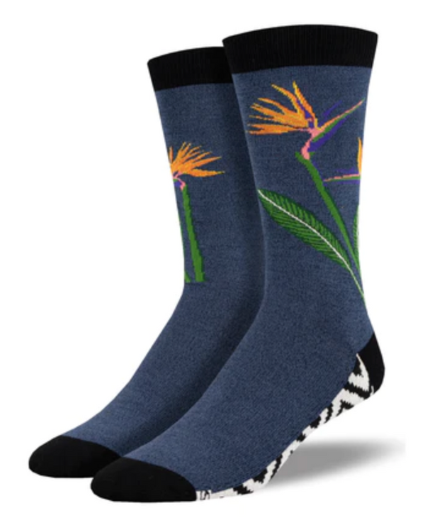 Men's Birds of Paradise Crew Sock