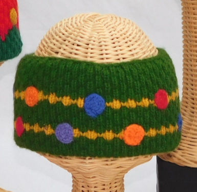 Knit Headband - Holiday / Xtmas Tree