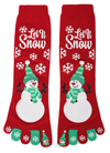 Let it Snow Toe Socks
