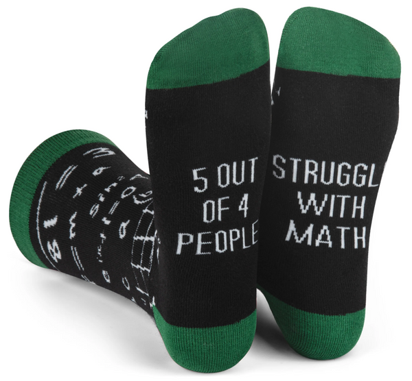 Math Nerd Crew Sock