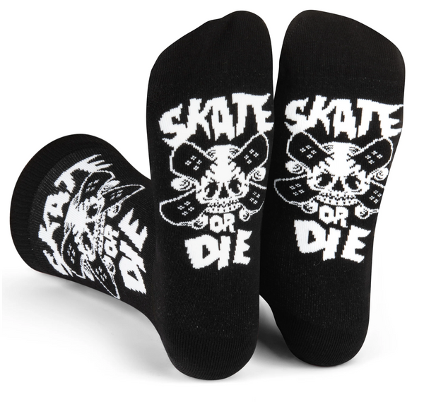 Skate or Die Crew Sock