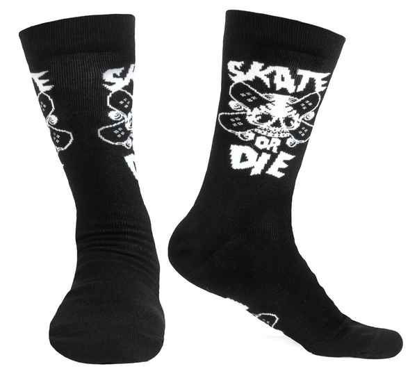 Skate or Die Crew Sock