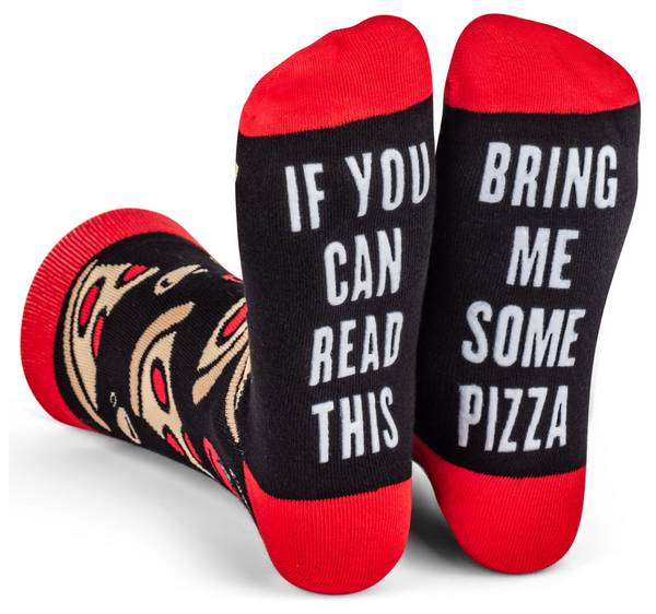 Bring Me Some Pizza Crew Sock