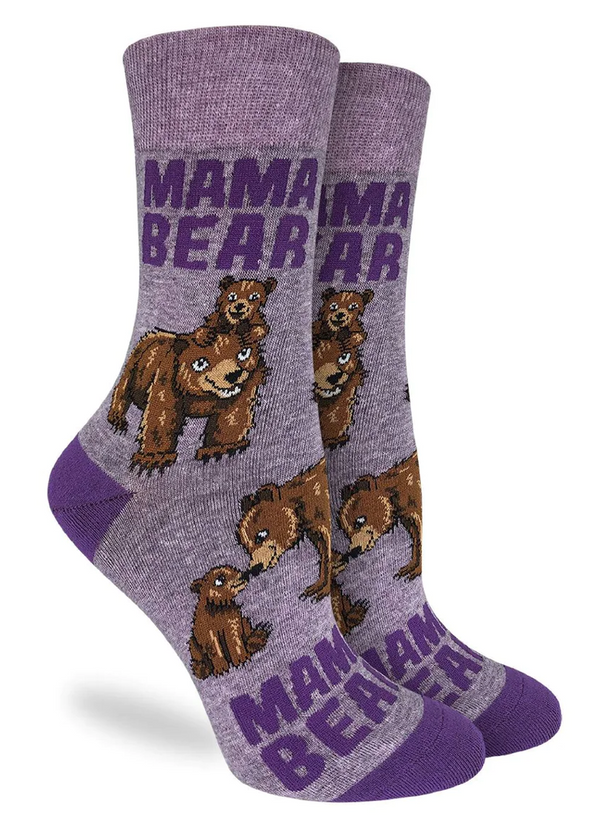 Women's Mama Bear Crew Sock