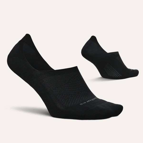Feetures Elite Invisible Light Cushion -Black -Large