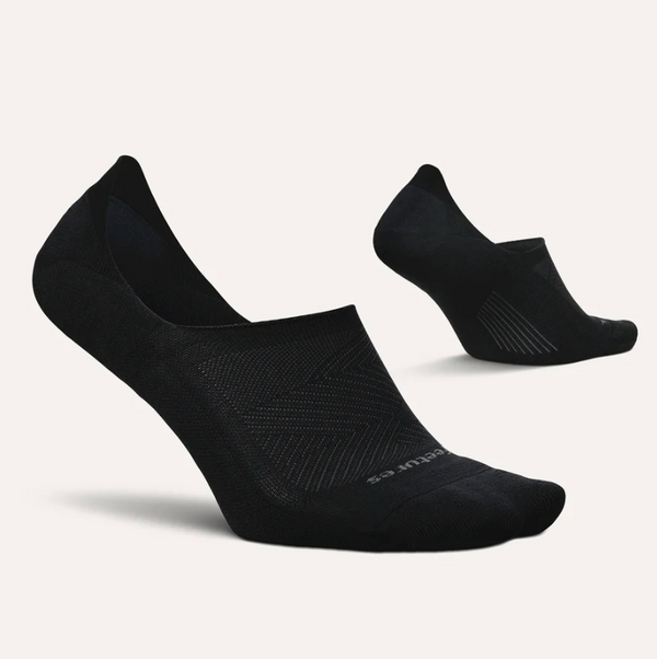 Feetures Elite Invisible Ultra Light Cushion - Black -Extra Large