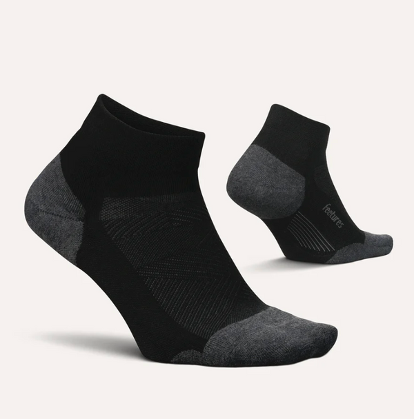 Feetures Elite Max Cushion Low Cut -Black -Small