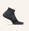 Feetures Merino 10 Ultra Light Quarter-Gray -Large