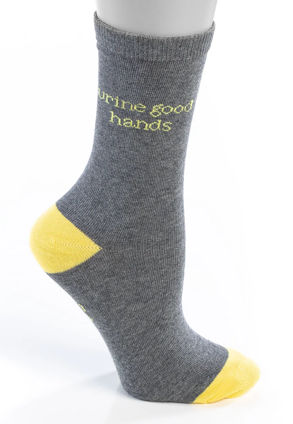 Urine Good Hands Crew Socks