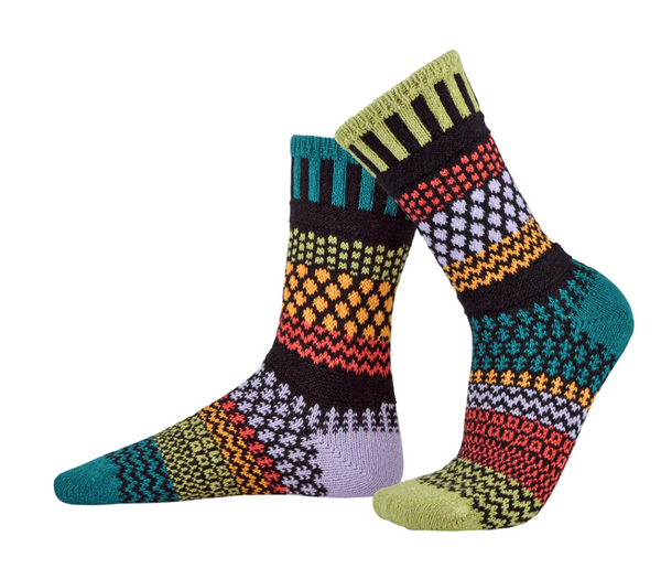 Solmate Artichoke Crew Socks -Large