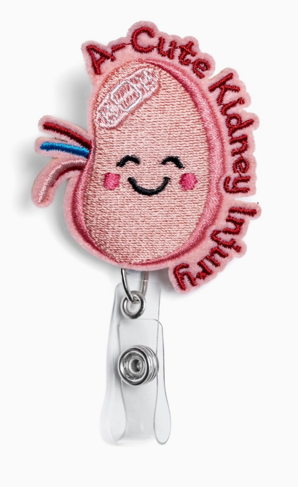 Badge Reel Holder -Kidney