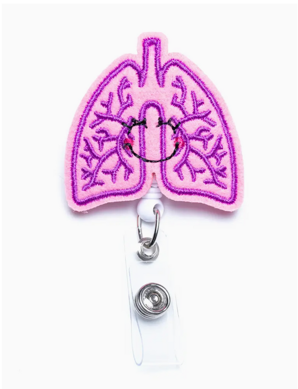 Badge Reel Holder - Lung