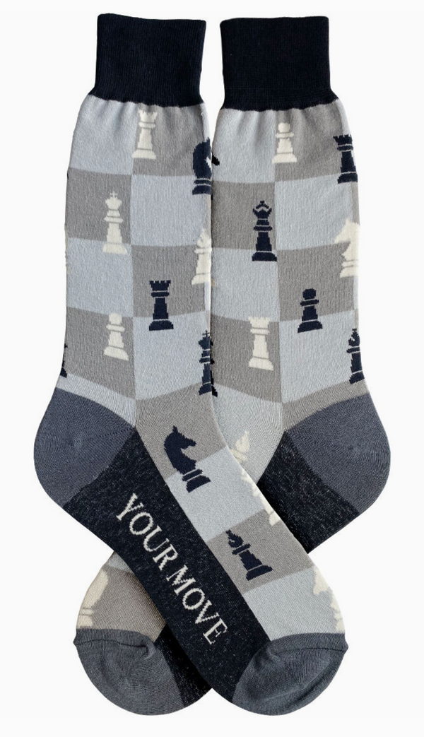 Men's Chess Crew Sock