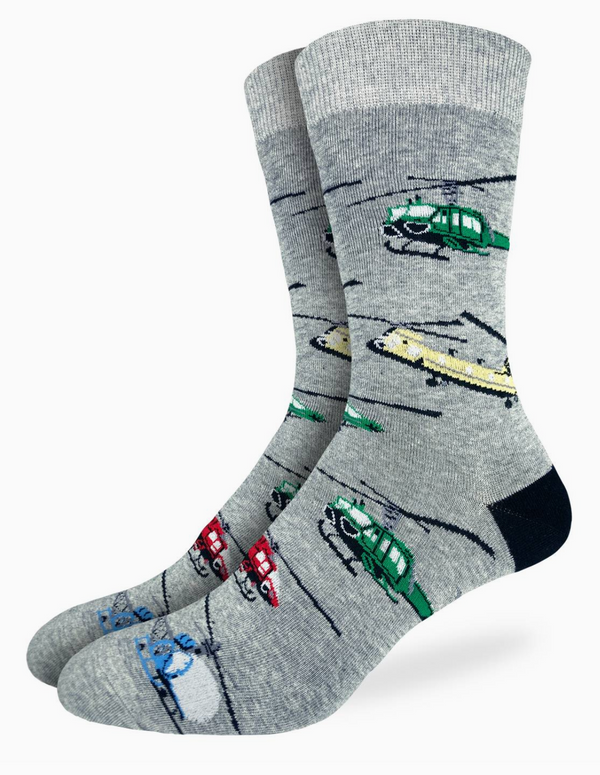 Men's Helicopter Crew Sock