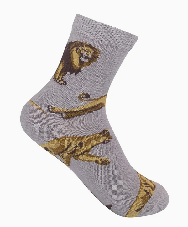 Kids Lion Crew Sock