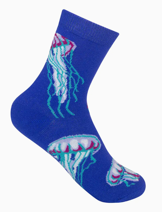 Kids Jellyfish Crew Sock