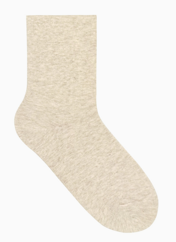 Women's Comfy Quarter Socks -Oatmeal