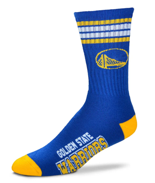 4 Stripe Deuce - Golden State Warriors Medium - Royal Blue