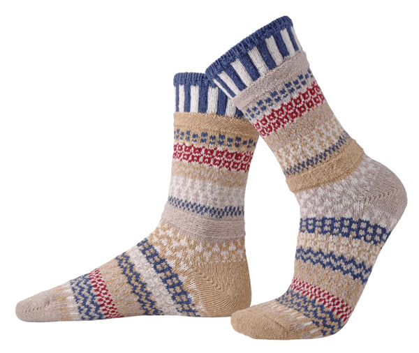 Solmate Bateau Mouche Crew Socks -Medium