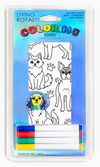 Coloring Socks -Puppy Love
