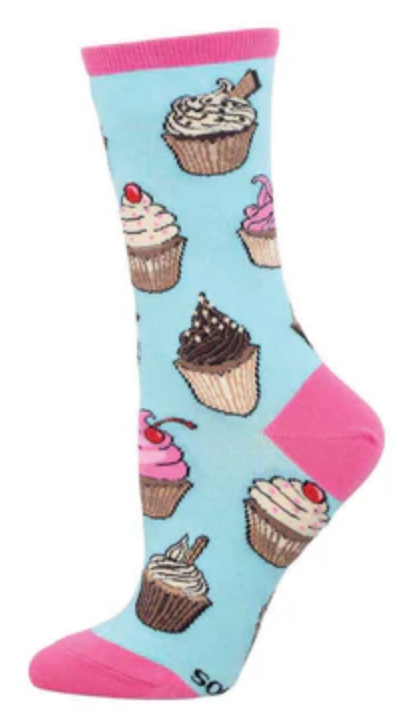 Women's Favorite Cupcakes Crew Sock