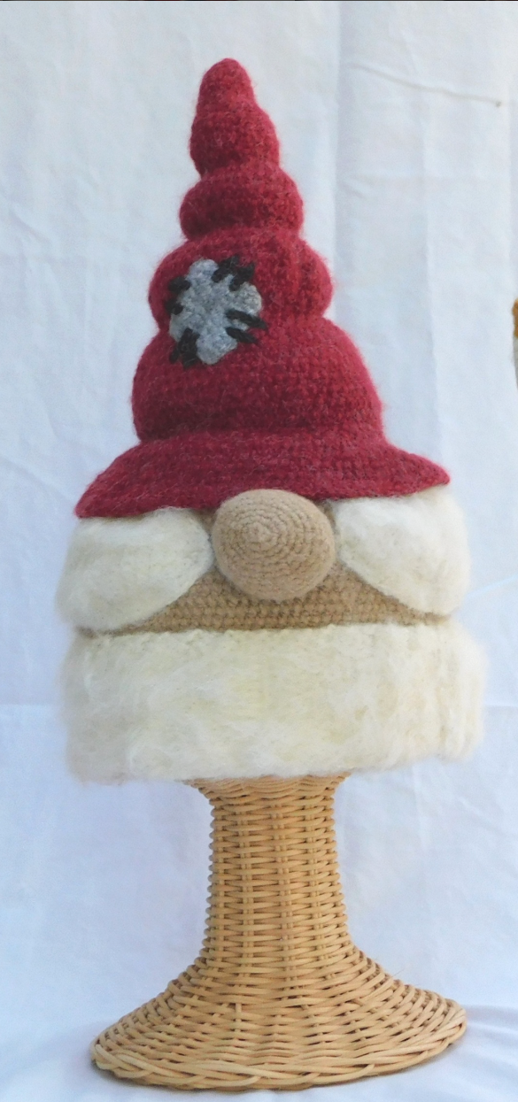 Knit Christmas Gnome Hat