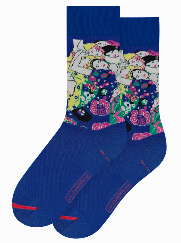 Art Socks -Gustav Klimt - The Virgin -Medium